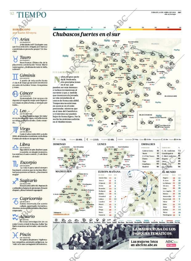 ABC MADRID 11-04-2015 página 92