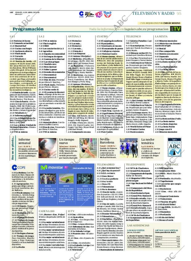 ABC MADRID 11-04-2015 página 95