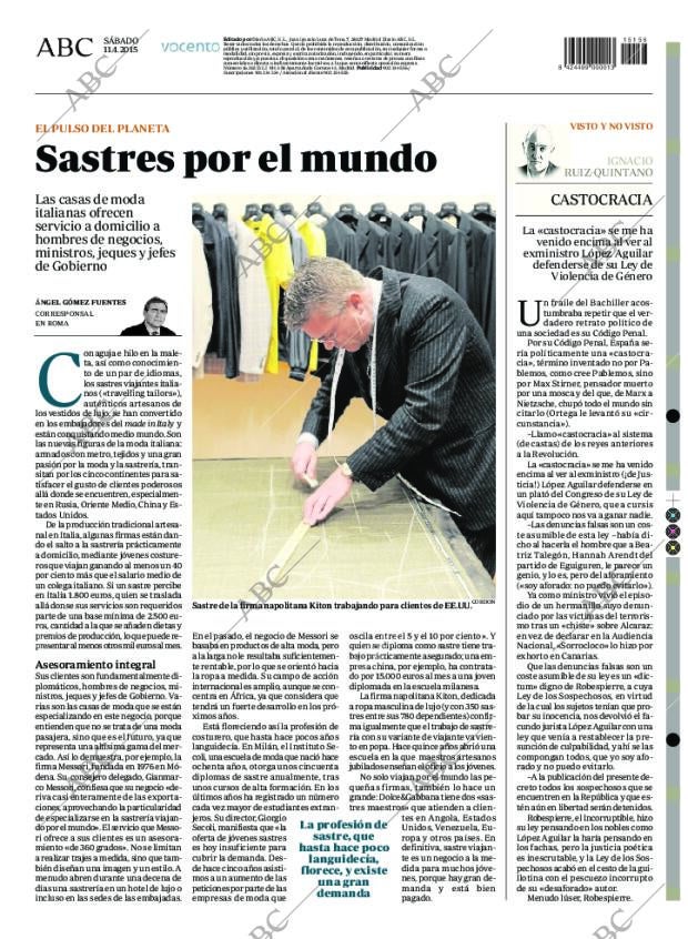 ABC MADRID 11-04-2015 página 96