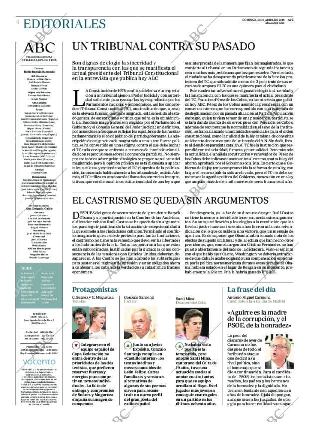 ABC MADRID 12-04-2015 página 4