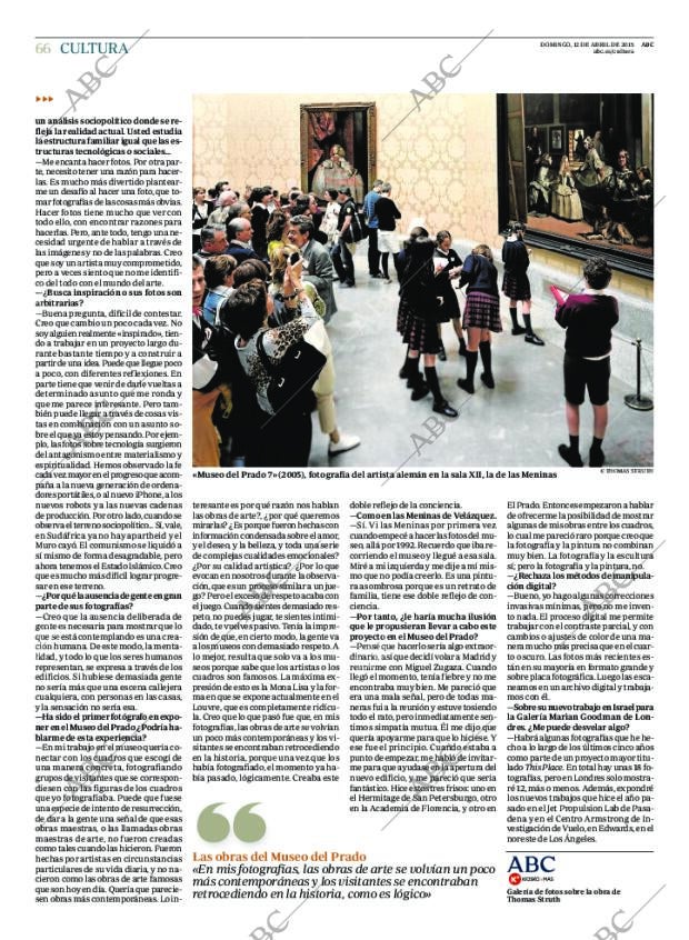 ABC MADRID 12-04-2015 página 66