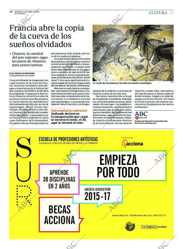 ABC MADRID 12-04-2015 página 67