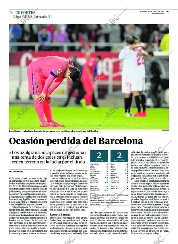 ABC MADRID 12-04-2015 página 76