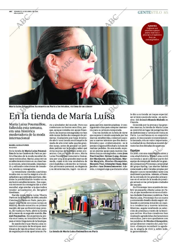 ABC MADRID 12-04-2015 página 85