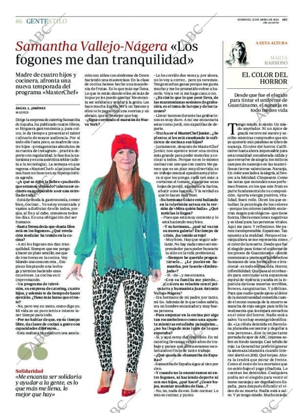 ABC MADRID 12-04-2015 página 86