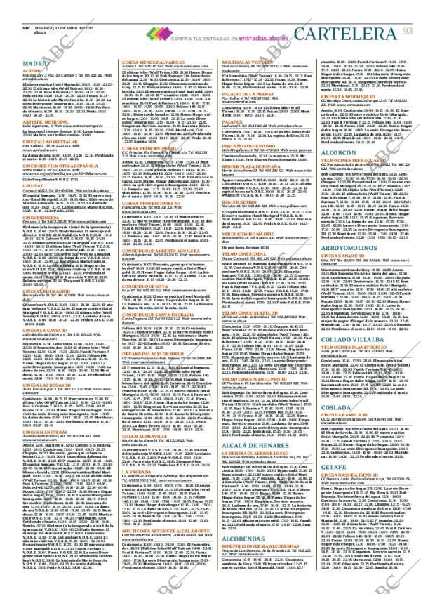 ABC MADRID 12-04-2015 página 93