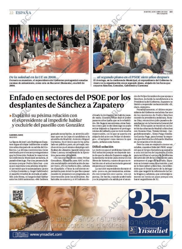 ABC MADRID 14-04-2015 página 22