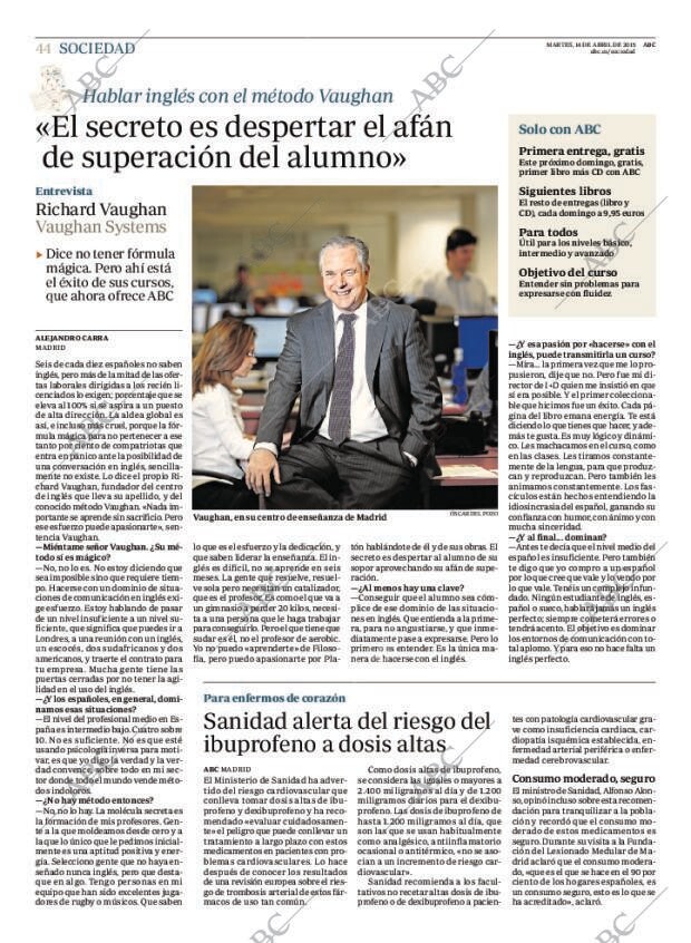 ABC MADRID 14-04-2015 página 44