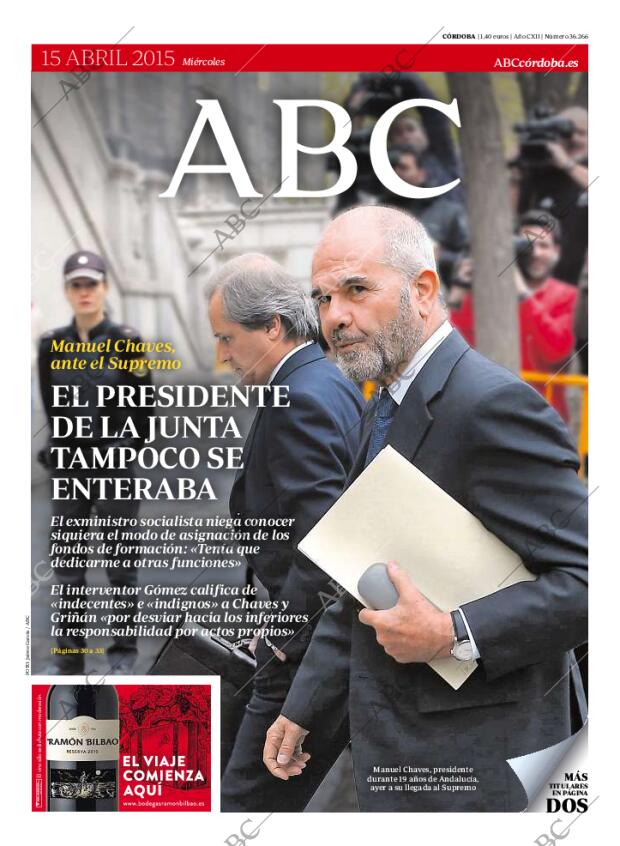 ABC CORDOBA 15-04-2015 página 1