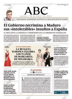 ABC MADRID 16-04-2015 página 2