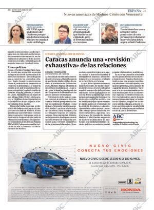 ABC MADRID 16-04-2015 página 21