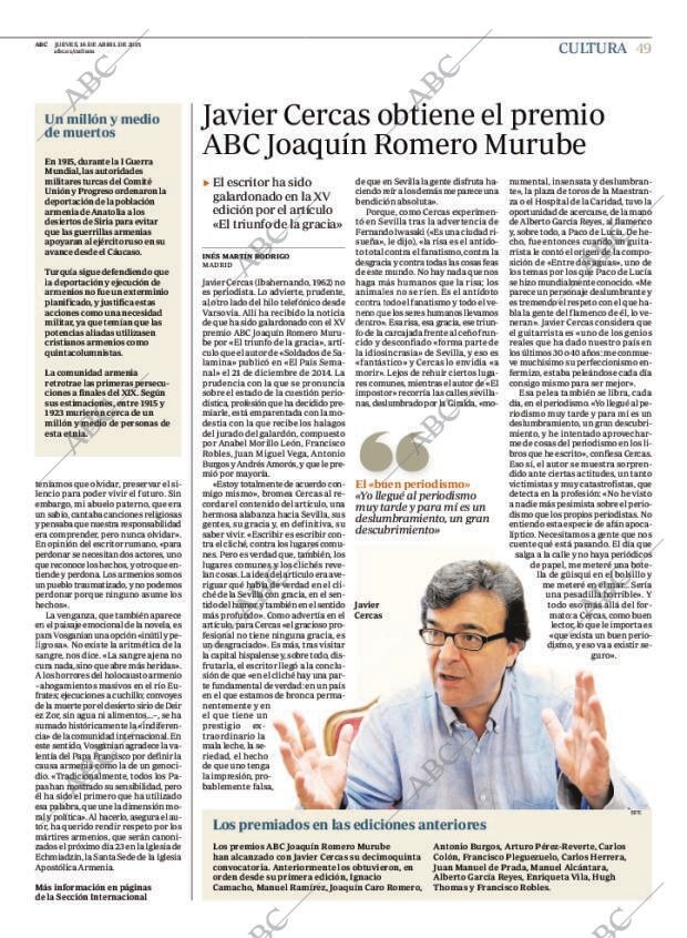 ABC MADRID 16-04-2015 página 49