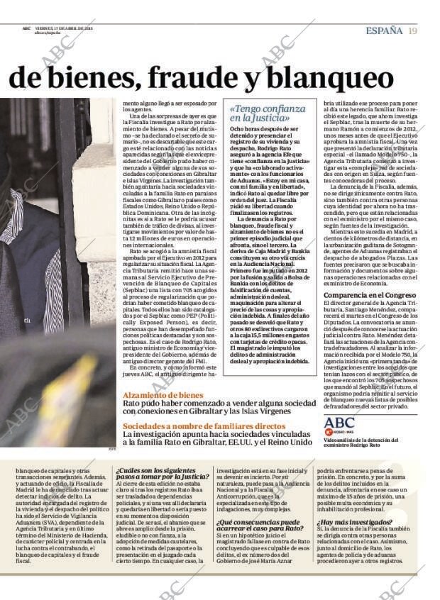 ABC MADRID 17-04-2015 página 19