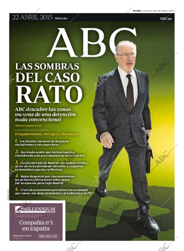 ABC MADRID 22-04-2015 página 1