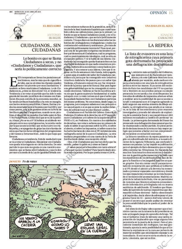 ABC MADRID 22-04-2015 página 15