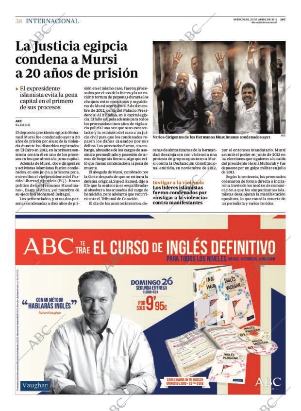 ABC MADRID 22-04-2015 página 38