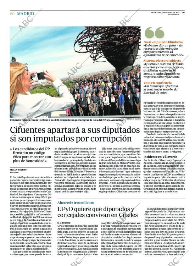 ABC MADRID 22-04-2015 página 80