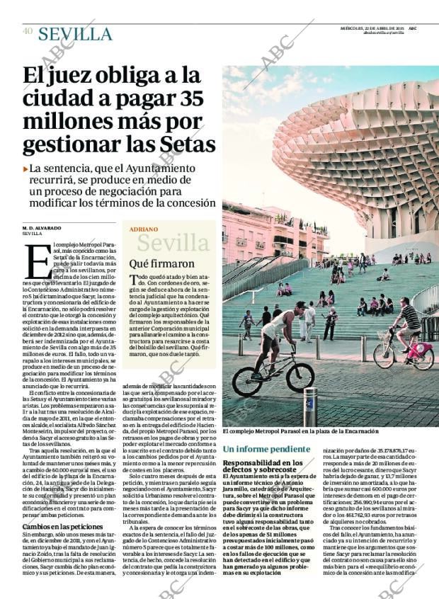 ABC SEVILLA 22-04-2015 página 40