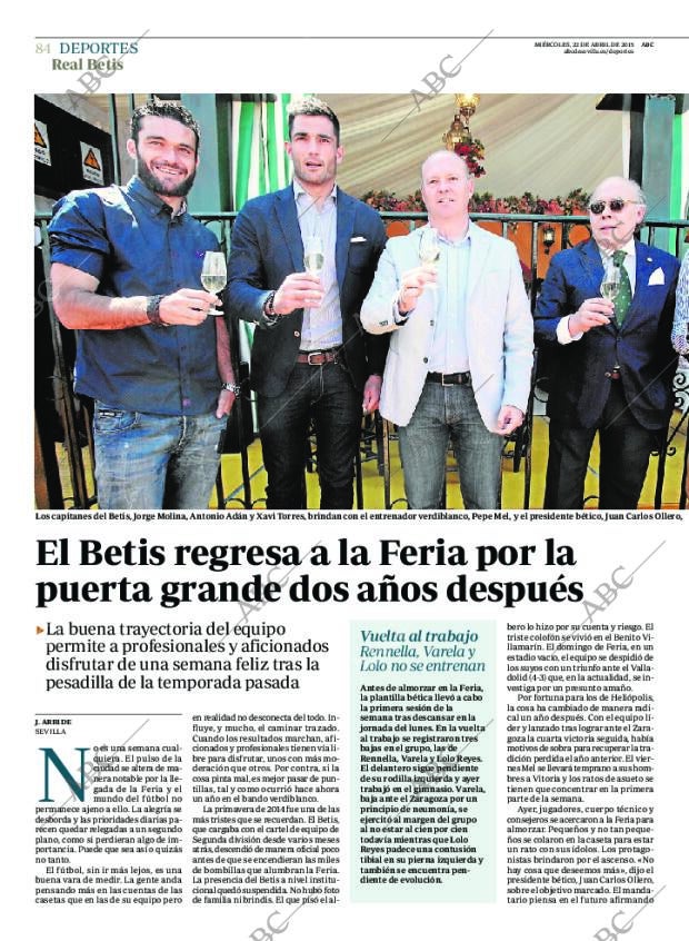 ABC SEVILLA 22-04-2015 página 84