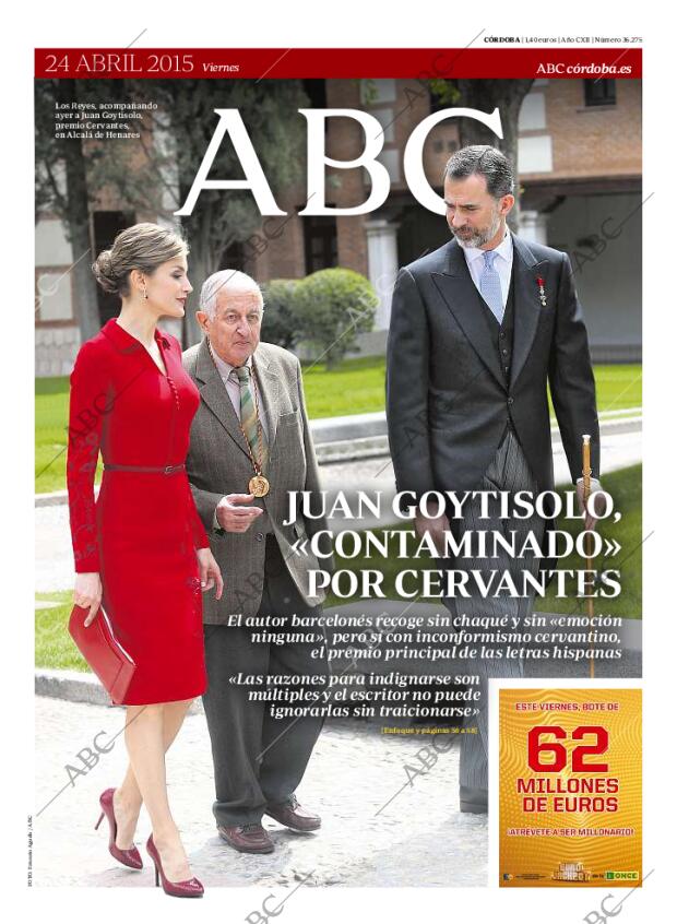 ABC CORDOBA 24-04-2015 página 1