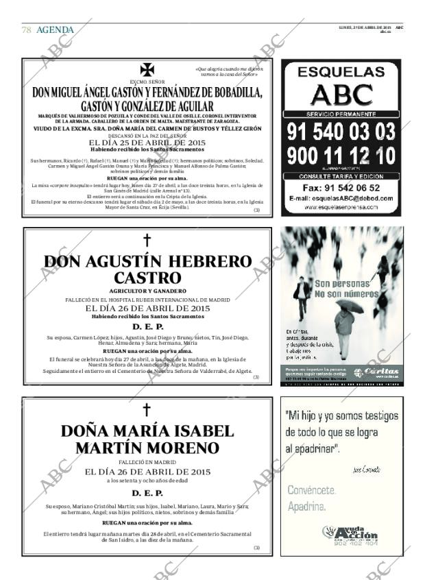 ABC MADRID 27-04-2015 página 78