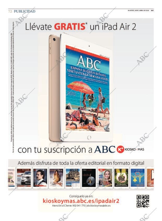 ABC CORDOBA 28-04-2015 página 72