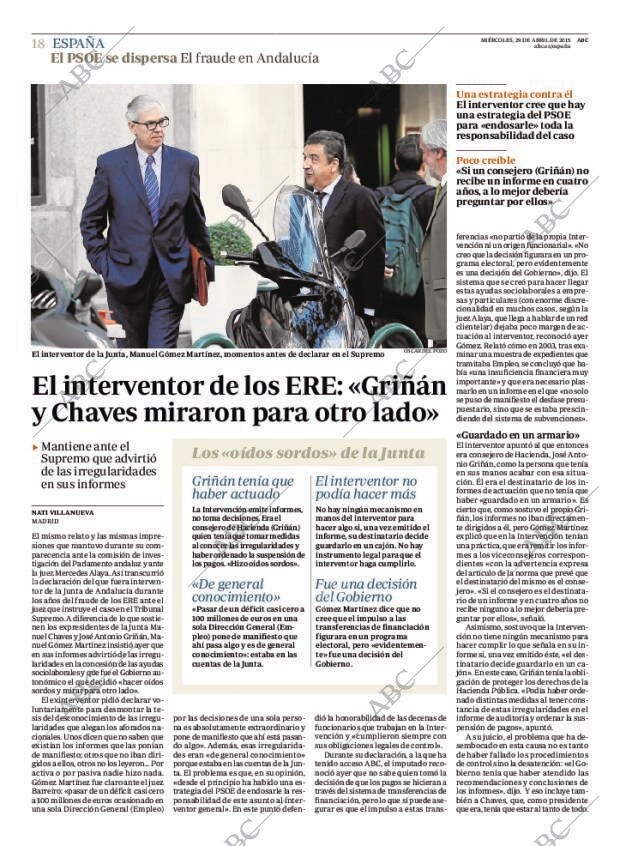 ABC MADRID 29-04-2015 página 18