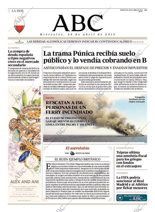 ABC MADRID 29-04-2015 página 2