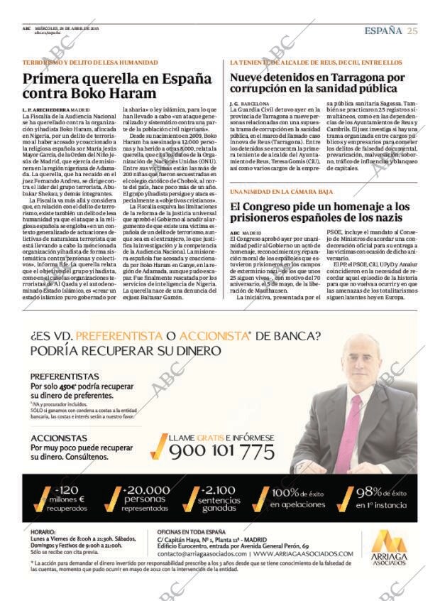 ABC MADRID 29-04-2015 página 25