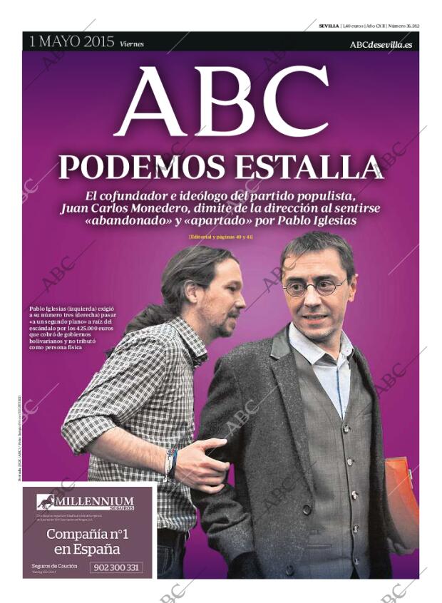 ABC SEVILLA 01-05-2015 página 1