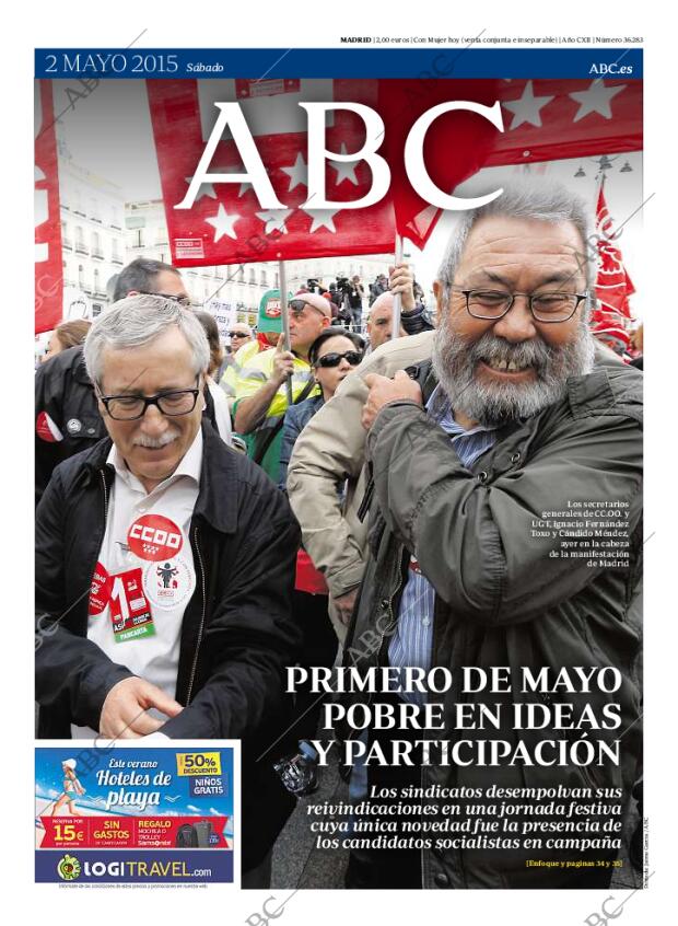 ABC MADRID 02-05-2015 página 1