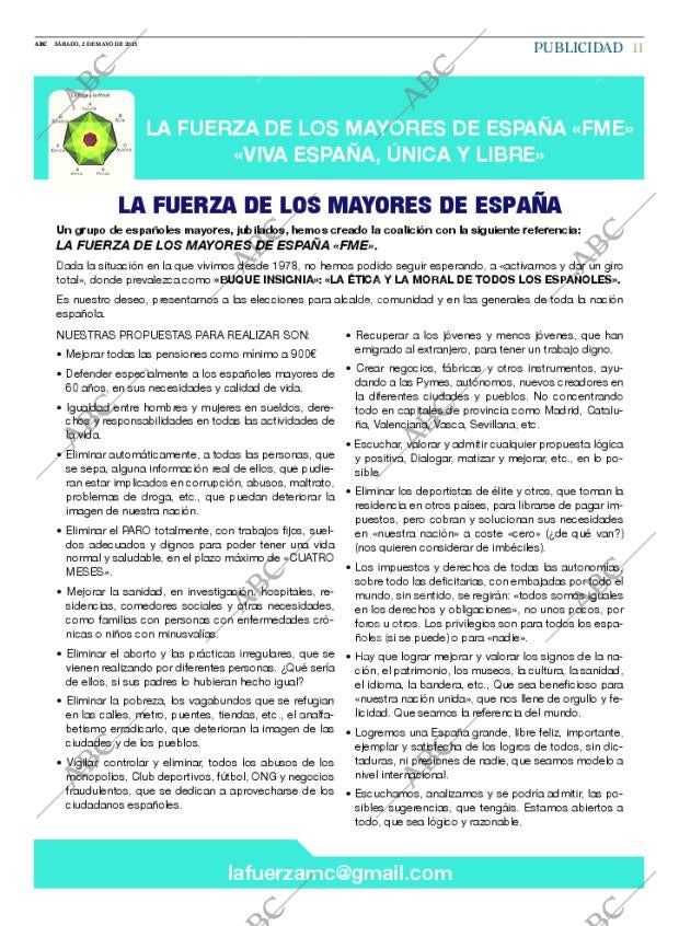 ABC MADRID 02-05-2015 página 11