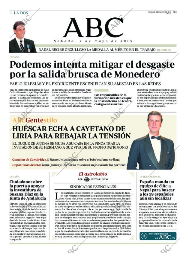ABC MADRID 02-05-2015 página 2