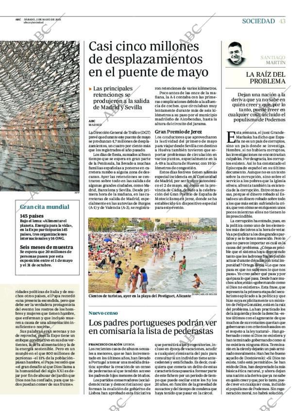 ABC MADRID 02-05-2015 página 43