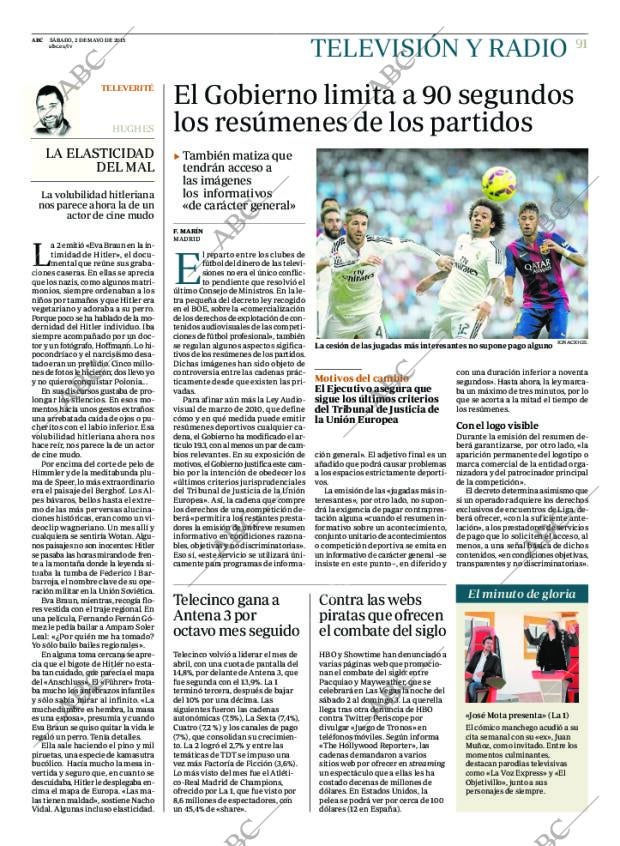ABC MADRID 02-05-2015 página 91