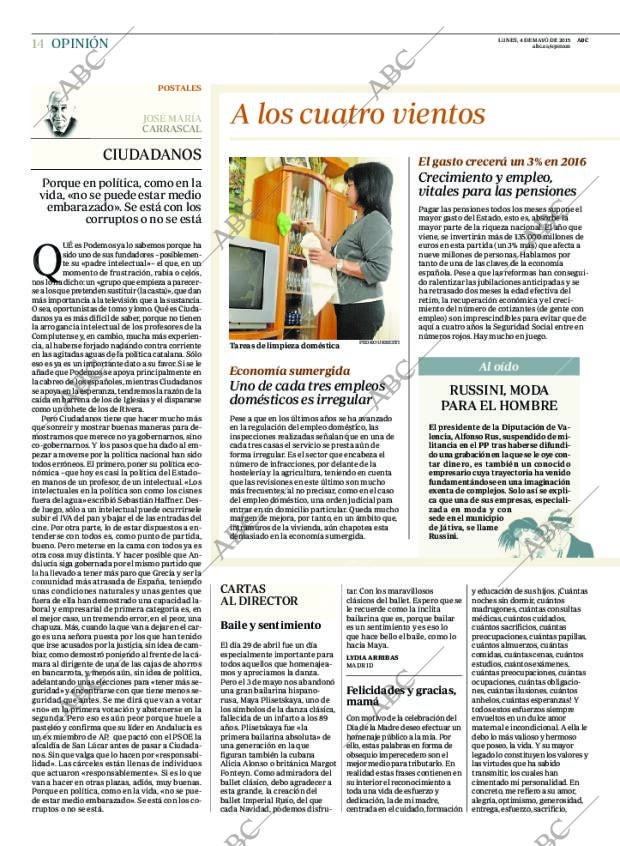 ABC MADRID 04-05-2015 página 14