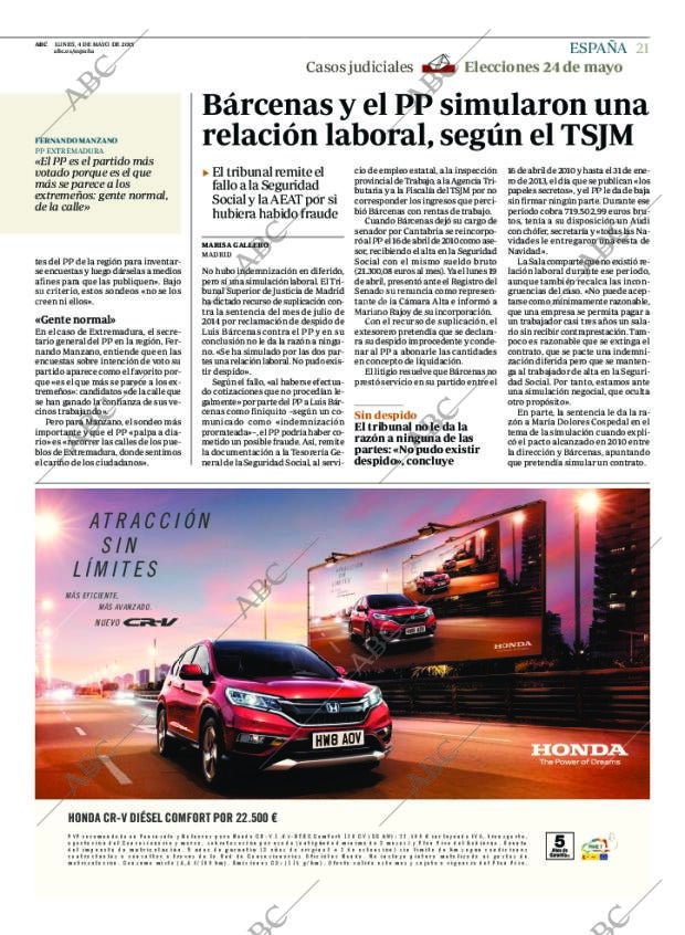 ABC MADRID 04-05-2015 página 21