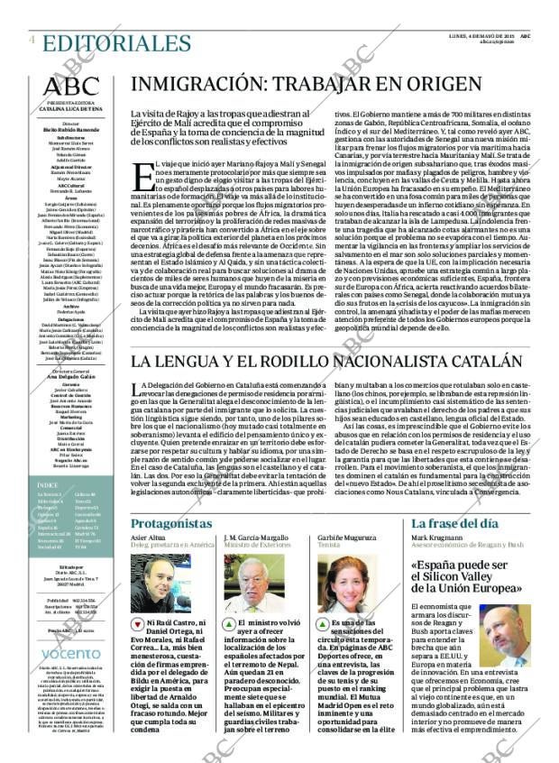 ABC MADRID 04-05-2015 página 4