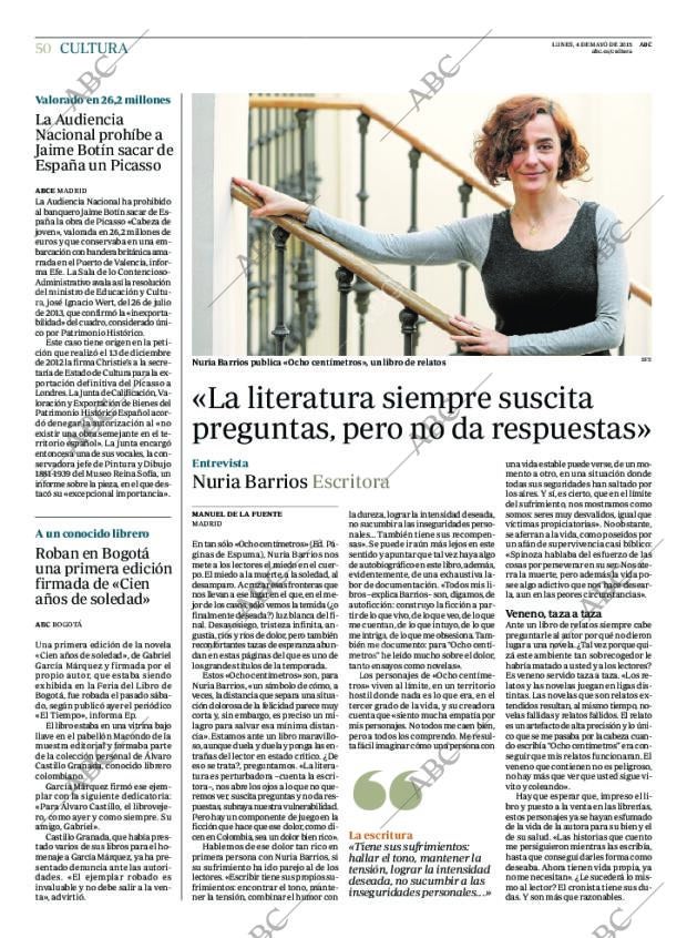 ABC MADRID 04-05-2015 página 50