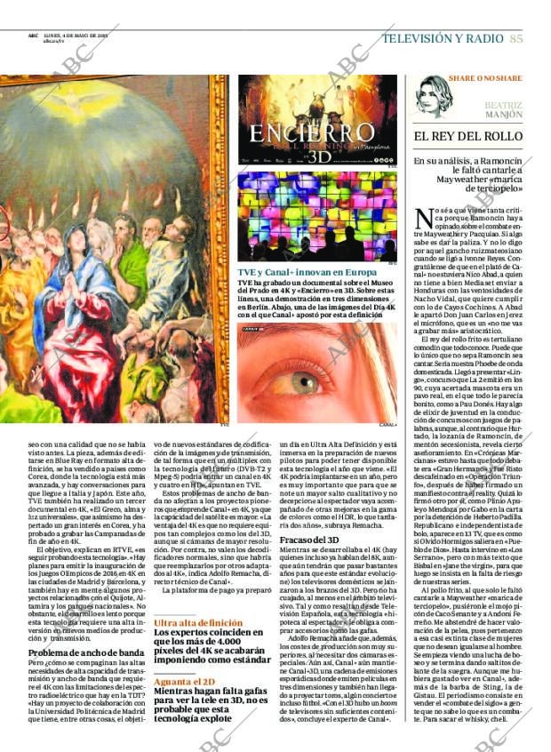 ABC MADRID 04-05-2015 página 85