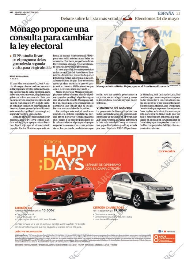 ABC MADRID 05-05-2015 página 21
