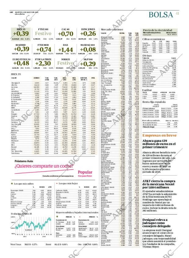 ABC MADRID 05-05-2015 página 41