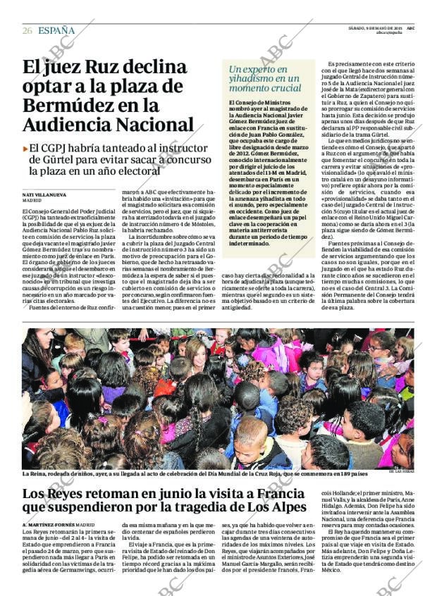 ABC MADRID 09-05-2015 página 26