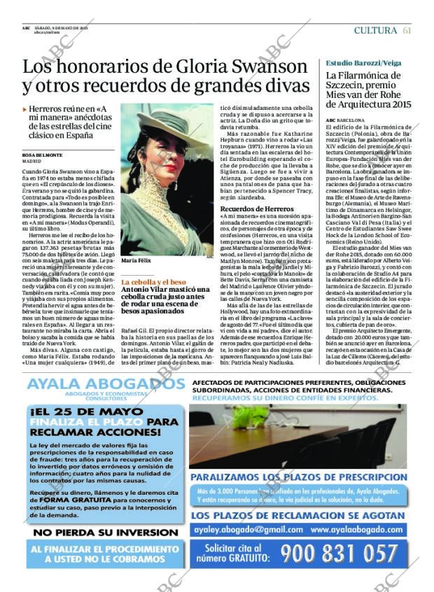 ABC MADRID 09-05-2015 página 61