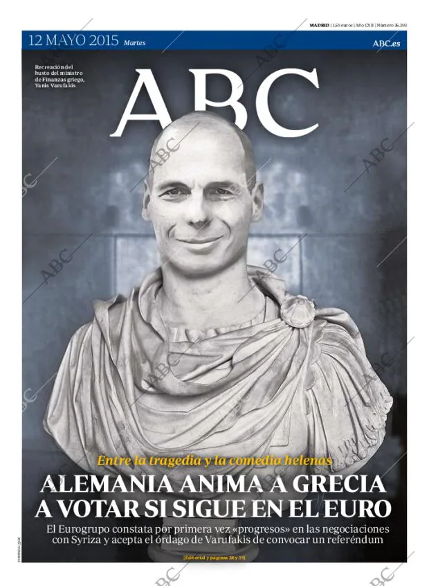 ABC MADRID 12-05-2015 página 1