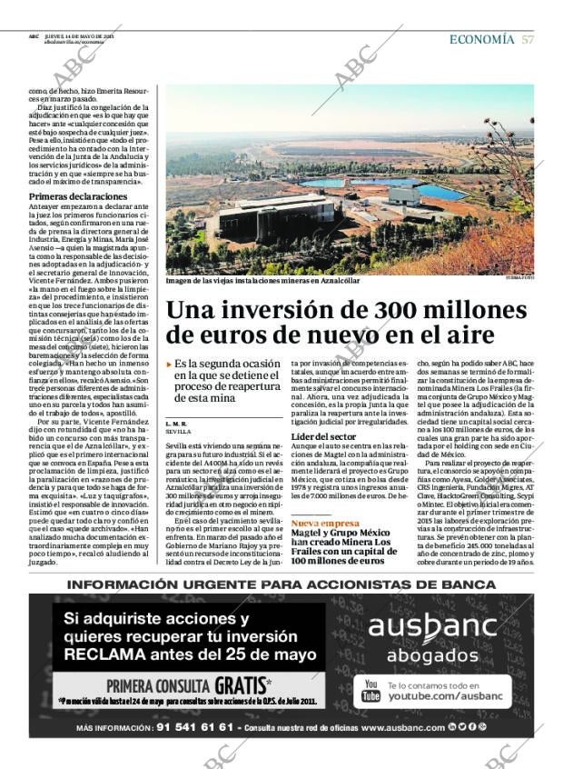 ABC SEVILLA 14-05-2015 página 57