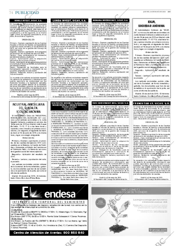 ABC SEVILLA 14-05-2015 página 74