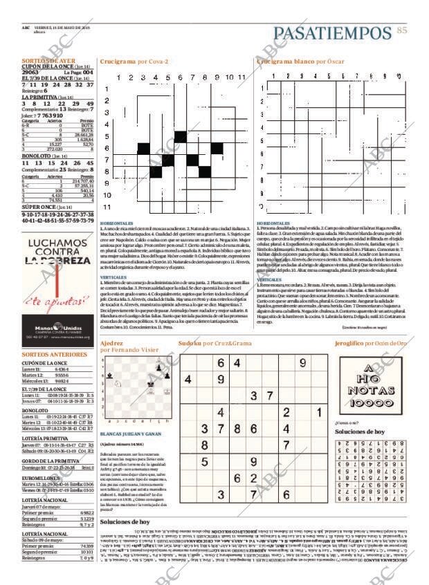ABC CORDOBA 15-05-2015 página 85