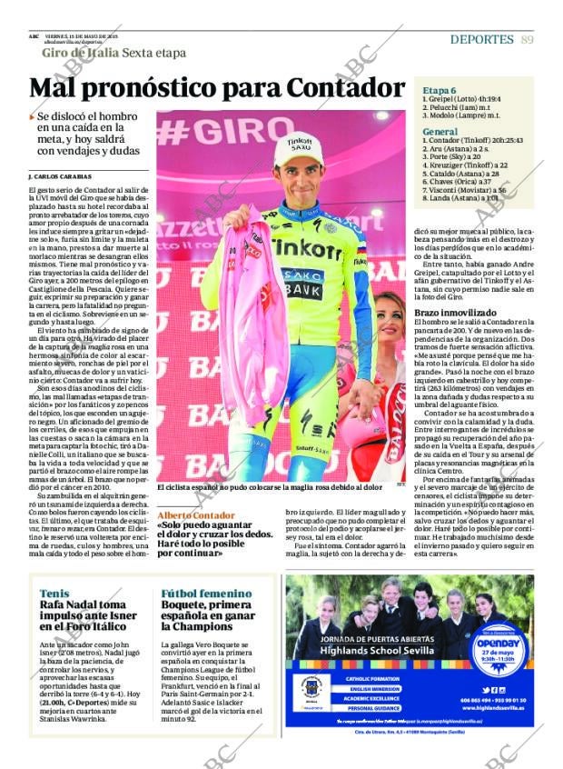 ABC SEVILLA 15-05-2015 página 89