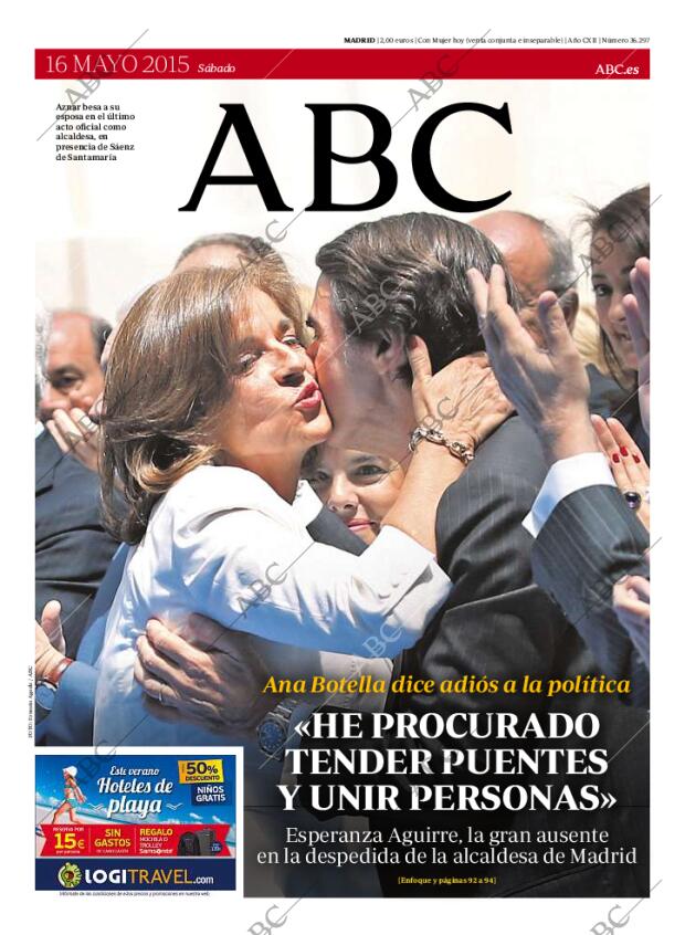 ABC MADRID 16-05-2015 página 1